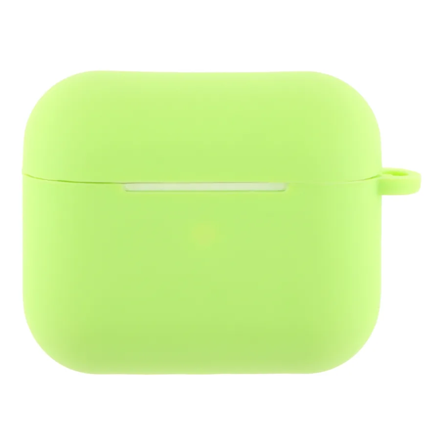 Футляр Silicone Case with hook для Airpods 3 40.Shiny Green