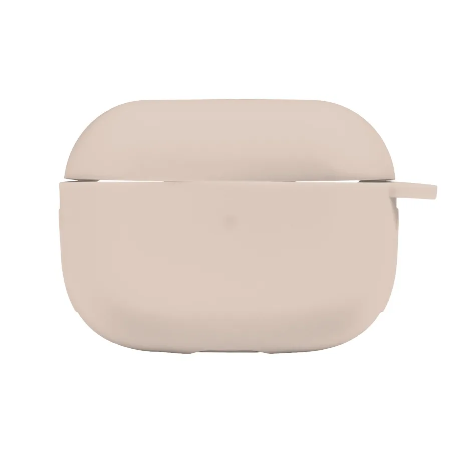 Футляр для AirPods Pro с крючком, цвет розовый песок