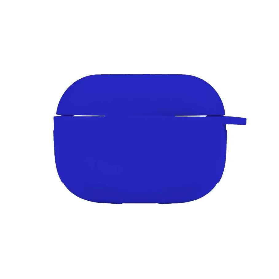 Футляр с крючком для AirPods Pro, цвет блестящий синий