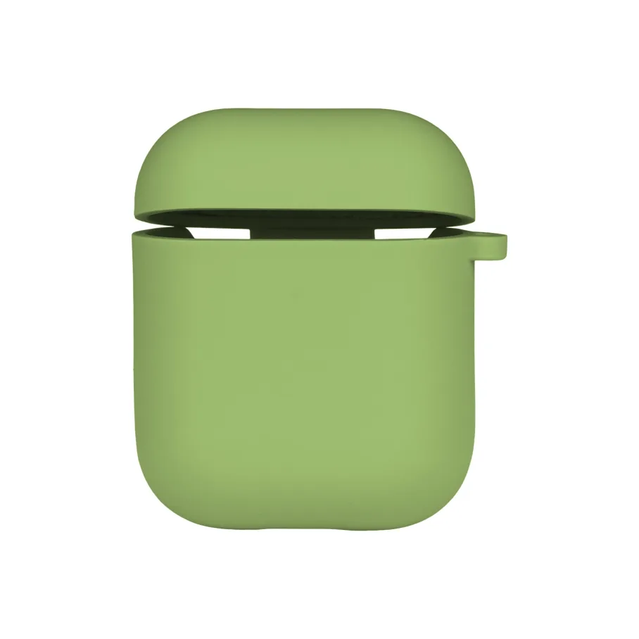 Футляр с микрофиброй для AirPods 1/2, цвет мятный