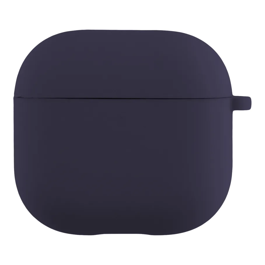 Футляр с микрофиброй для AirPods 3, цвет темно-синий