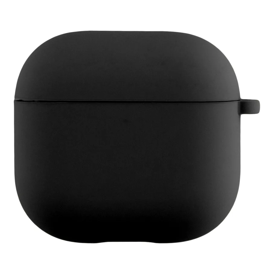 Футляр для AirPods 3, с микрофиброй, цвет черный