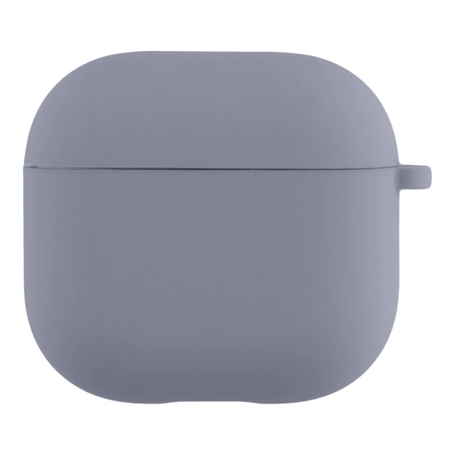 Футляр с микрофиброй для AirPods 3, цвет лавандовый серый