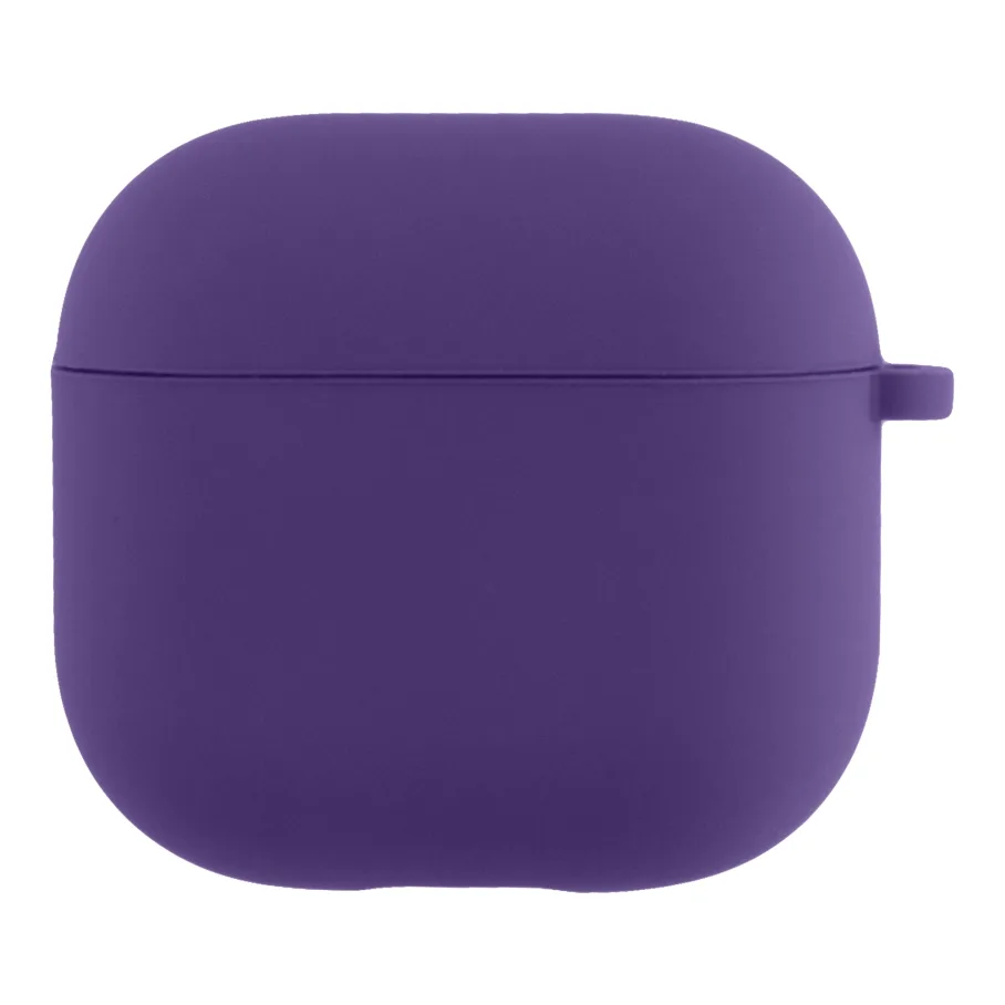 Футляр для AirPods 3 с микрофиброй, цвет фиолетовый