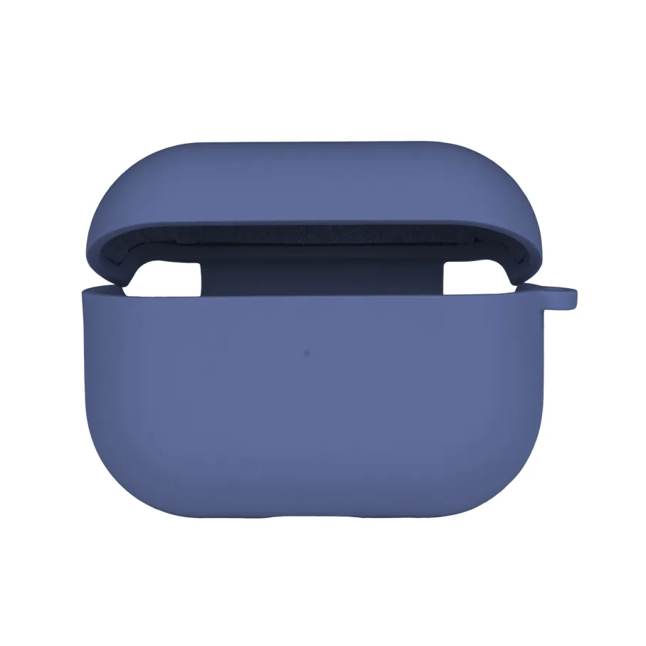 Футляр Silicone Case с микрофиброй для AirPods Pro 2, цвет королевский синий