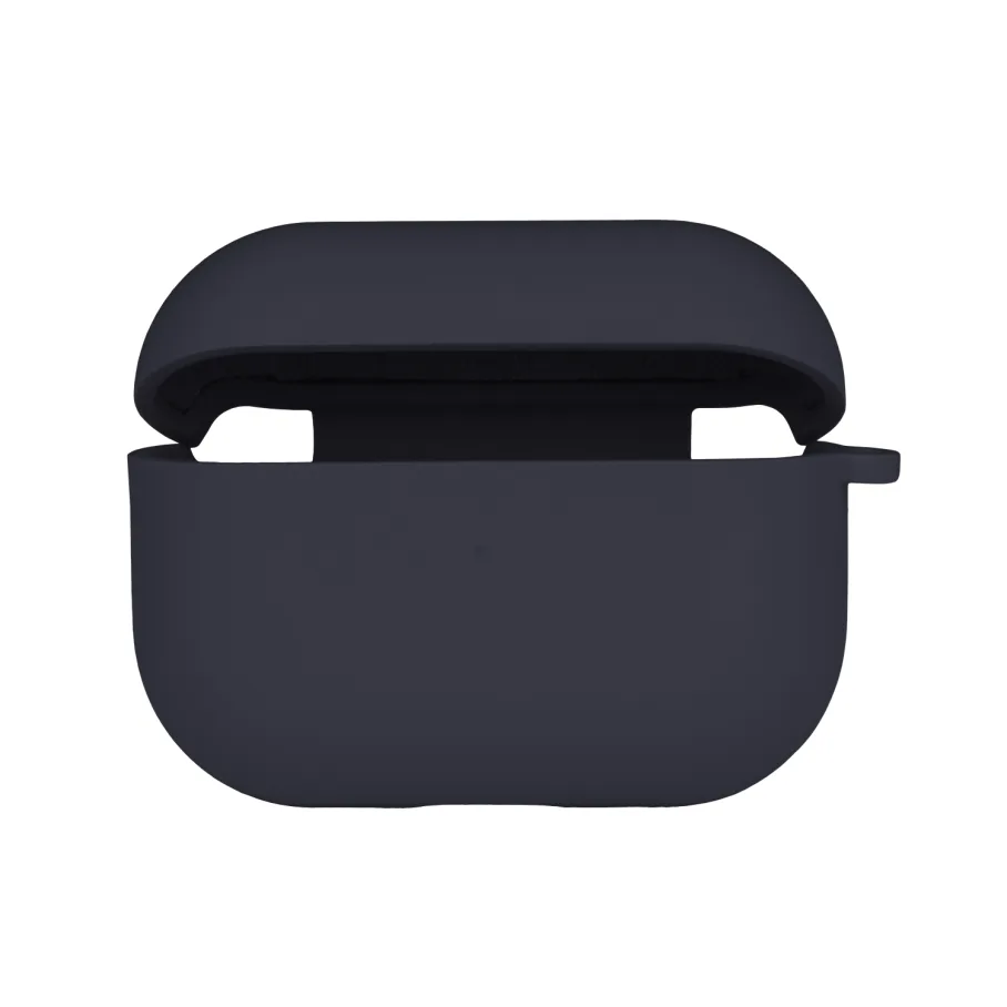 Футляр для AirPods Pro 2 с микрофиброй, цвет темно-синий