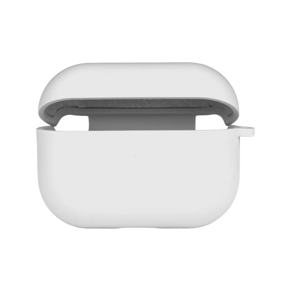 Футляр для AirPods Pro 2 с микрофиброй, цвет белый