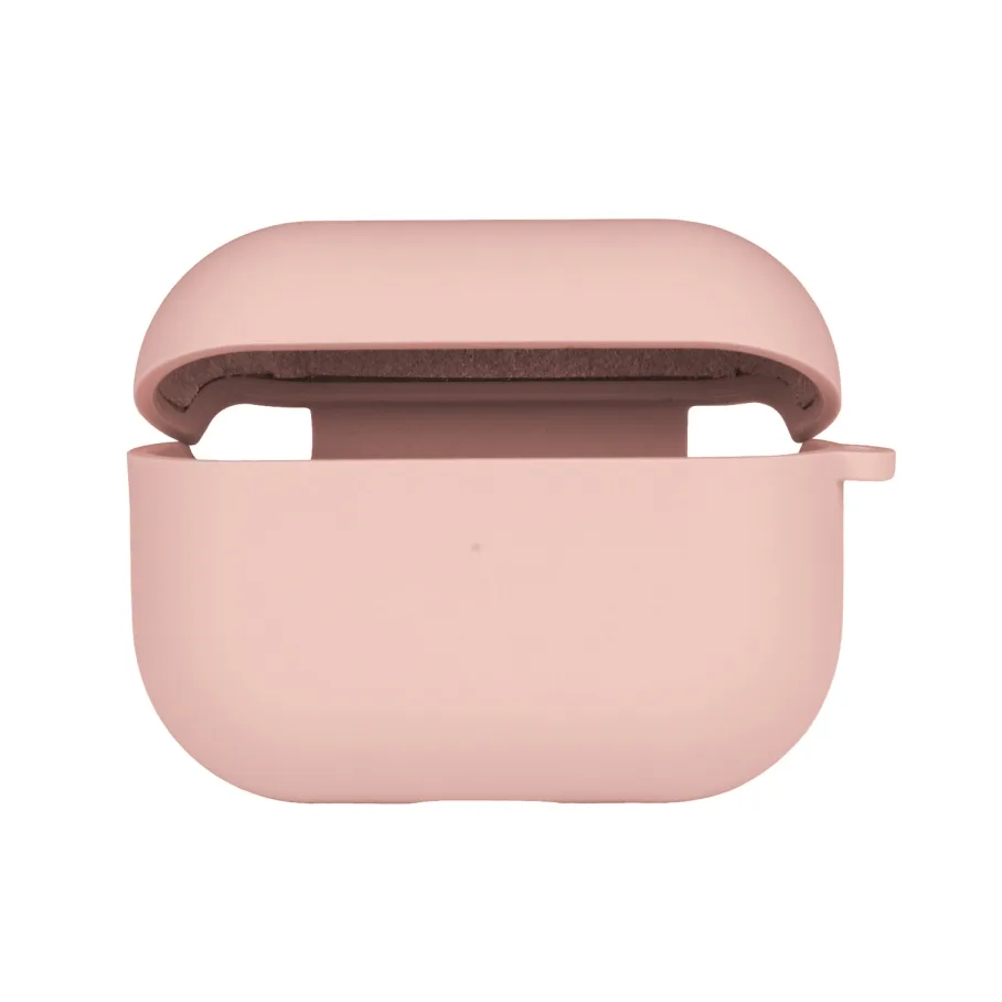 Футляр с микрофиброй для AirPods Pro 2, цвет розовый песок