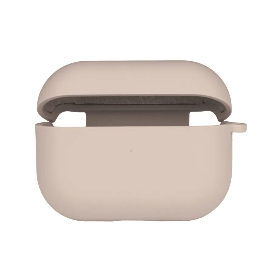 Футляр для AirPods Pro 2, с микрофиброй, цвет розовый песок