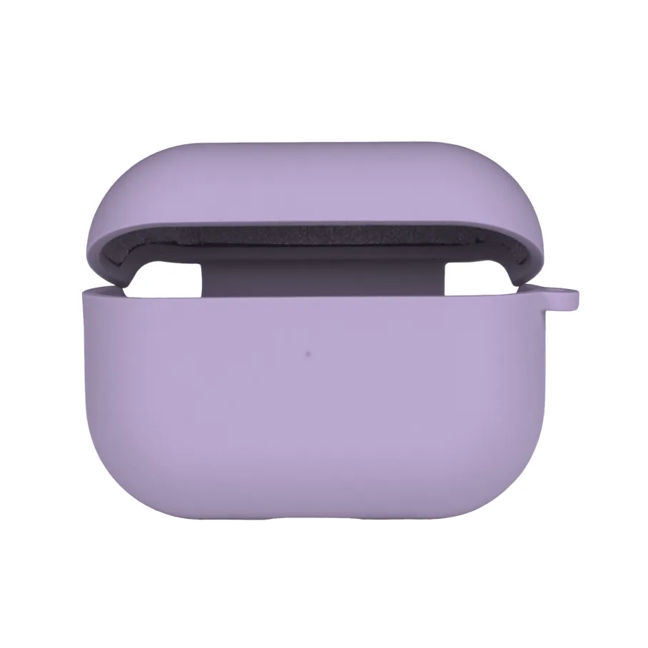 Футляр для AirPods Pro 2 с микрофиброй, цвет элегантный фиолетовый