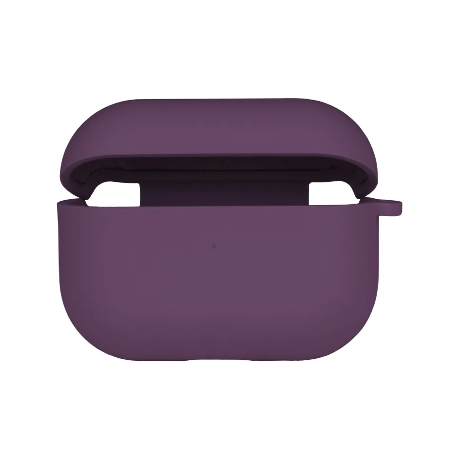 Футляр для AirPods Pro 2 с микрофиброй, цвет виноградный