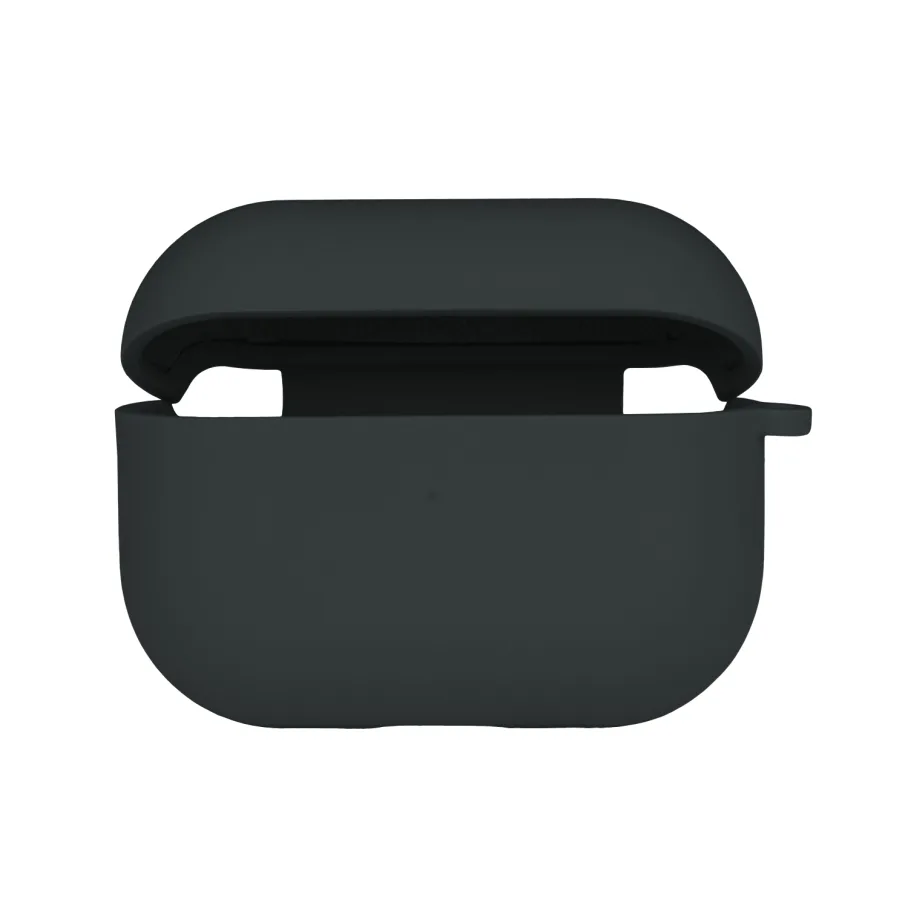 Футляр Silicone Case с микрофиброй для AirPods Pro 2, цвет атровиренс