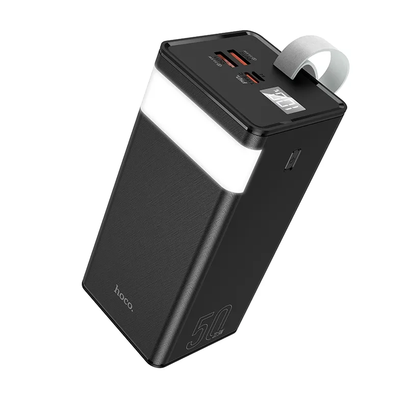 Power Bank Hoco J86A Powermaster 22.5W fully compatible 50000 mAh, цвет черный