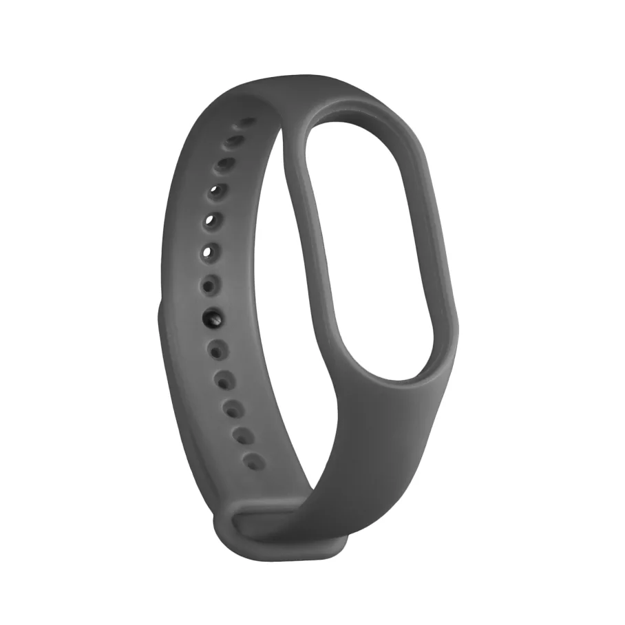 Ремешок для Xiaomi Mi Band 5/6/7, цвет темно-серый