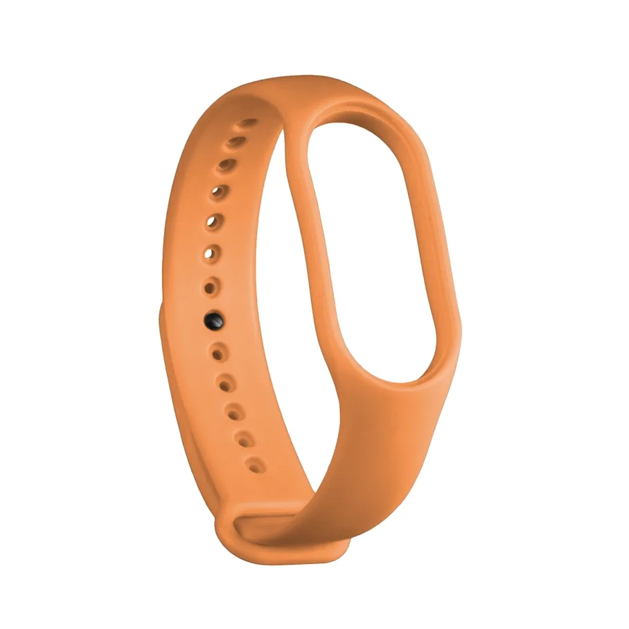 Ремешок для Xiaomi Mi Band 5/6/7, цвет оранжевый