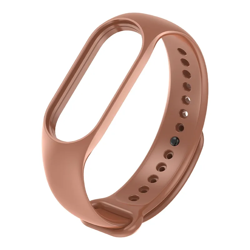 Ремешок для Xiaomi Mi Band 5/6/7, цвет коричневый