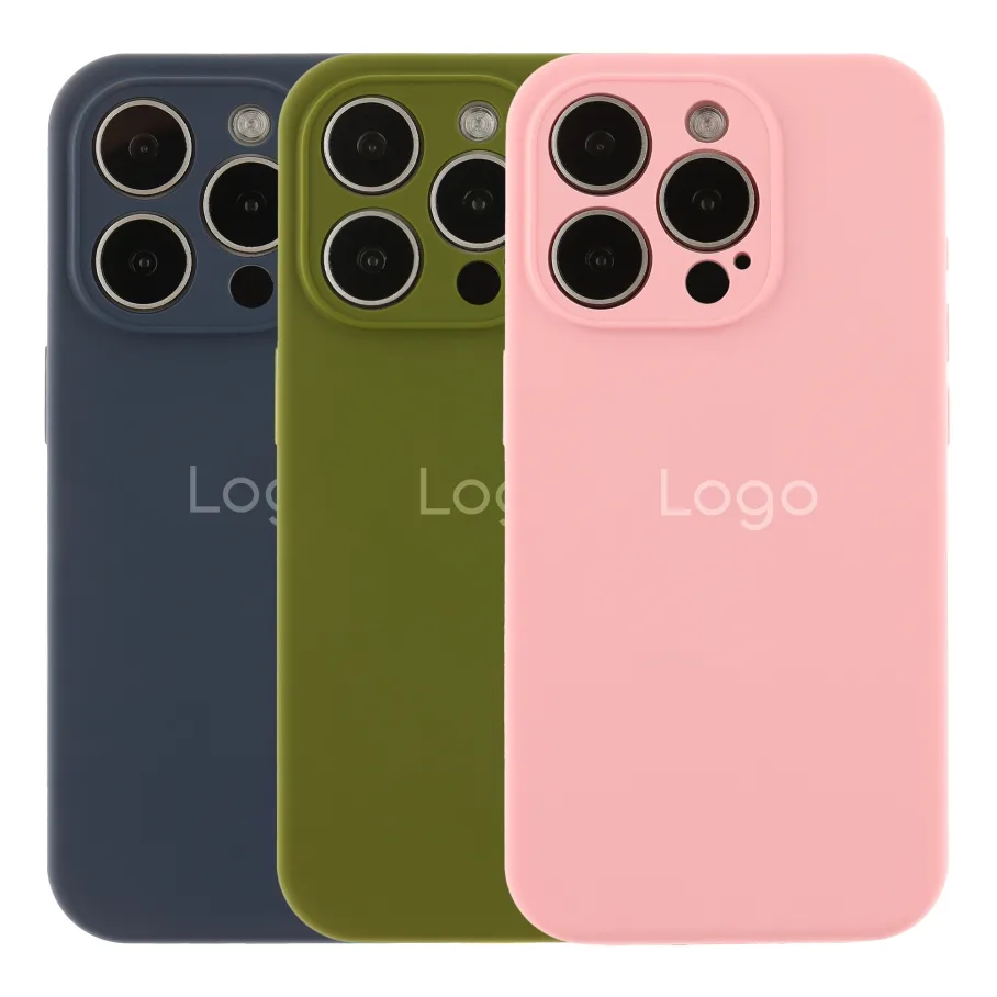 Чехол Silicone Case Full Size with Frame для iPhone 15 Pro 42.Maroon
