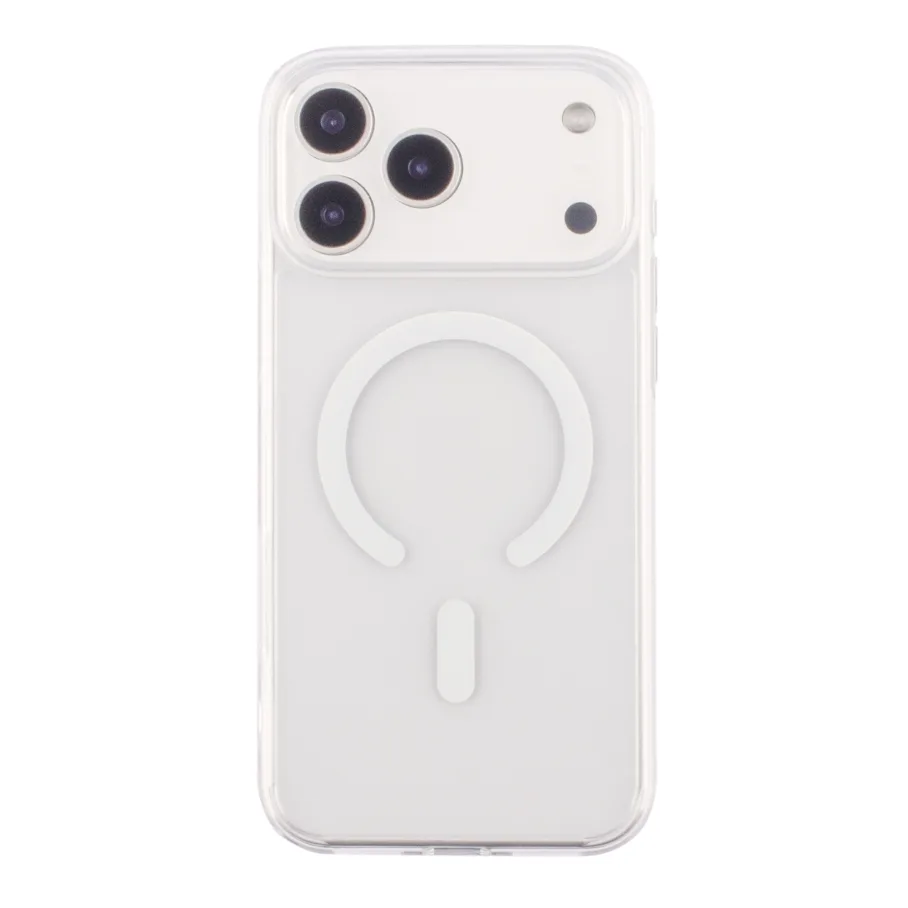 Чехол TPU+PC Spigen Ultra Hybrid с Magsafe для iPhone 18 Pro Max/17 Pro Max Transparent