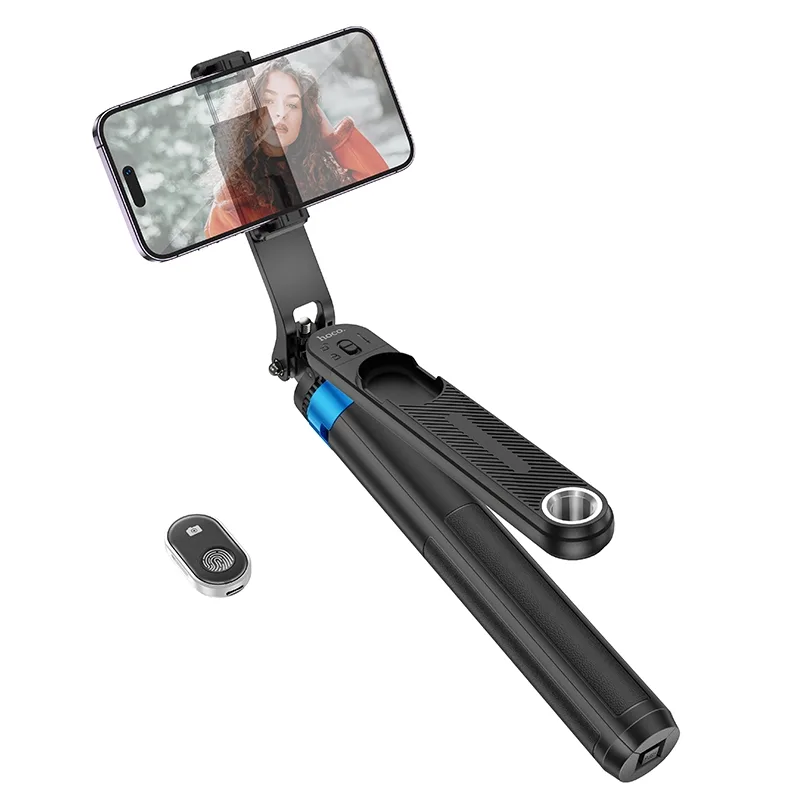 Селфи-Штатив Hoco K22 Remote Мятая упаковка, цвет черный