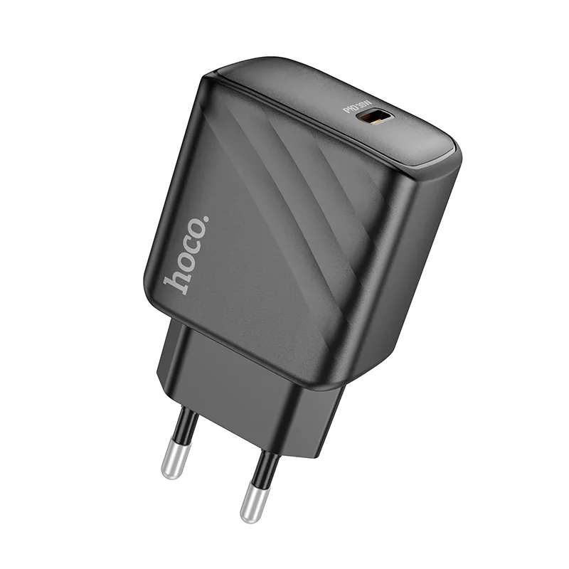 Сетевое Зарядное Устройство Hoco CS22A 1USB-C PD/QC 30W, цвет черный