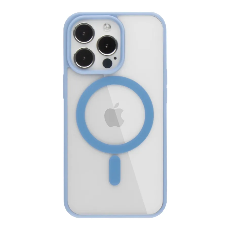 Чехол для iPhone 15 Pro с MagSafe, цвет синий