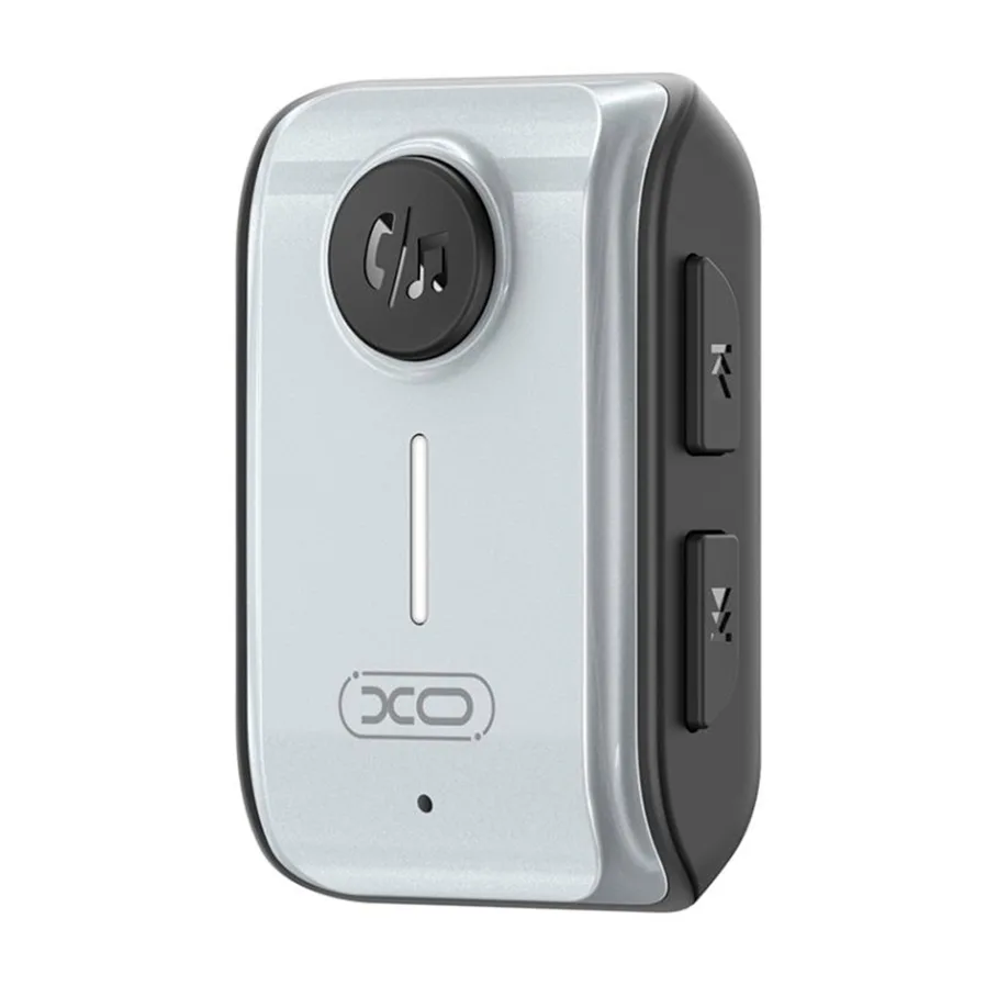 Модулятор XO BCC15 AUX Receiver/Bluetooth 5.3/TF/Battery 120mAh, цвет серый