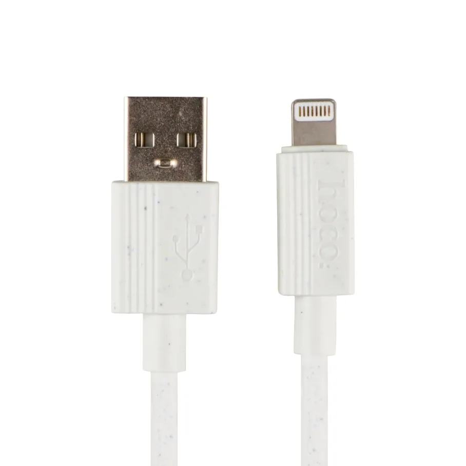 USB Hoco X107 Lightning 2.4A Белый