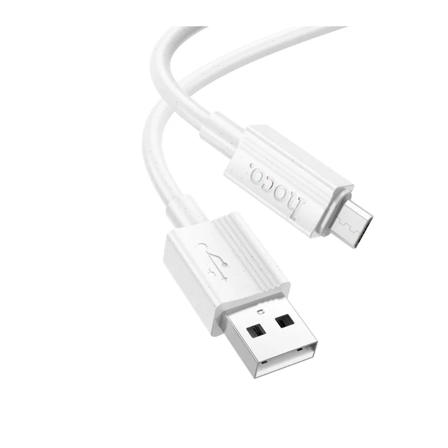 USB Hoco X107 Micro 2.4A, цвет белый