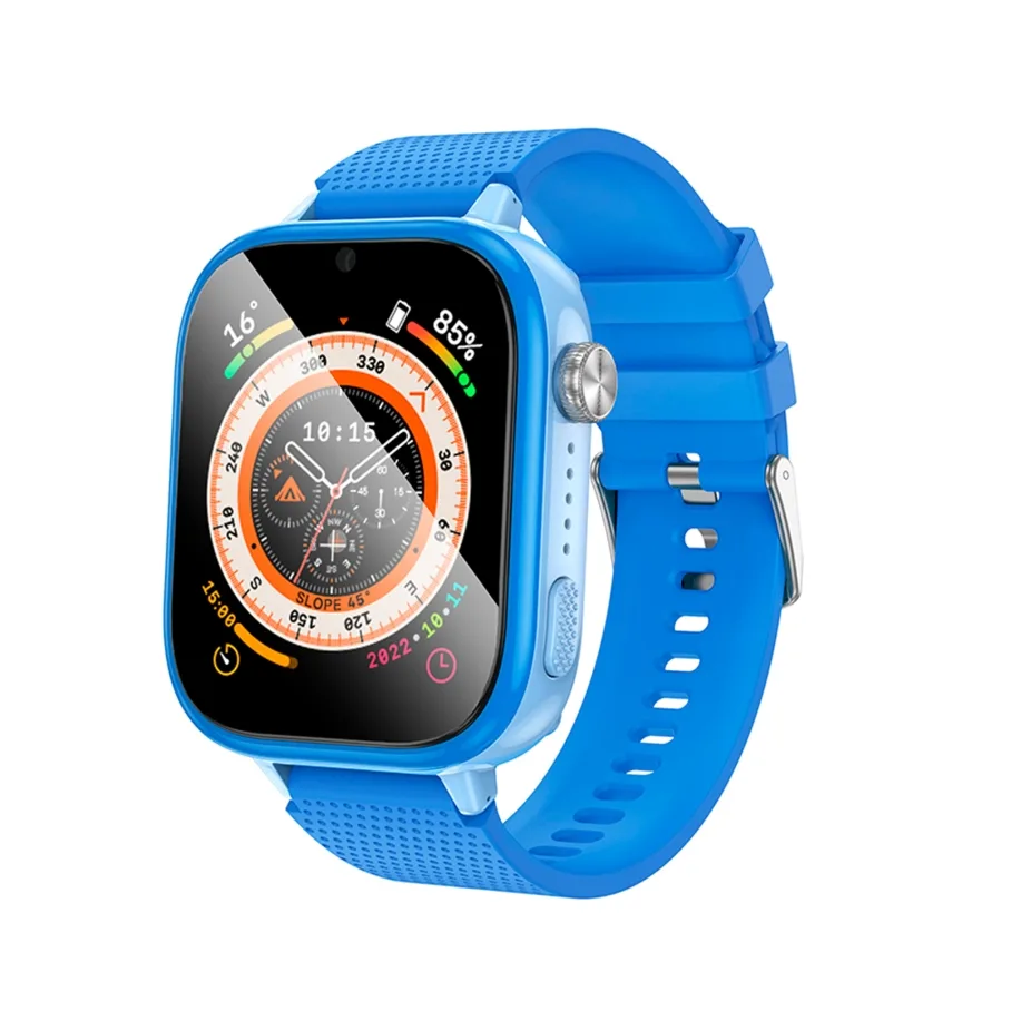 Детские Смарт Часы Hoco Y101 4G GPS, цвет синий