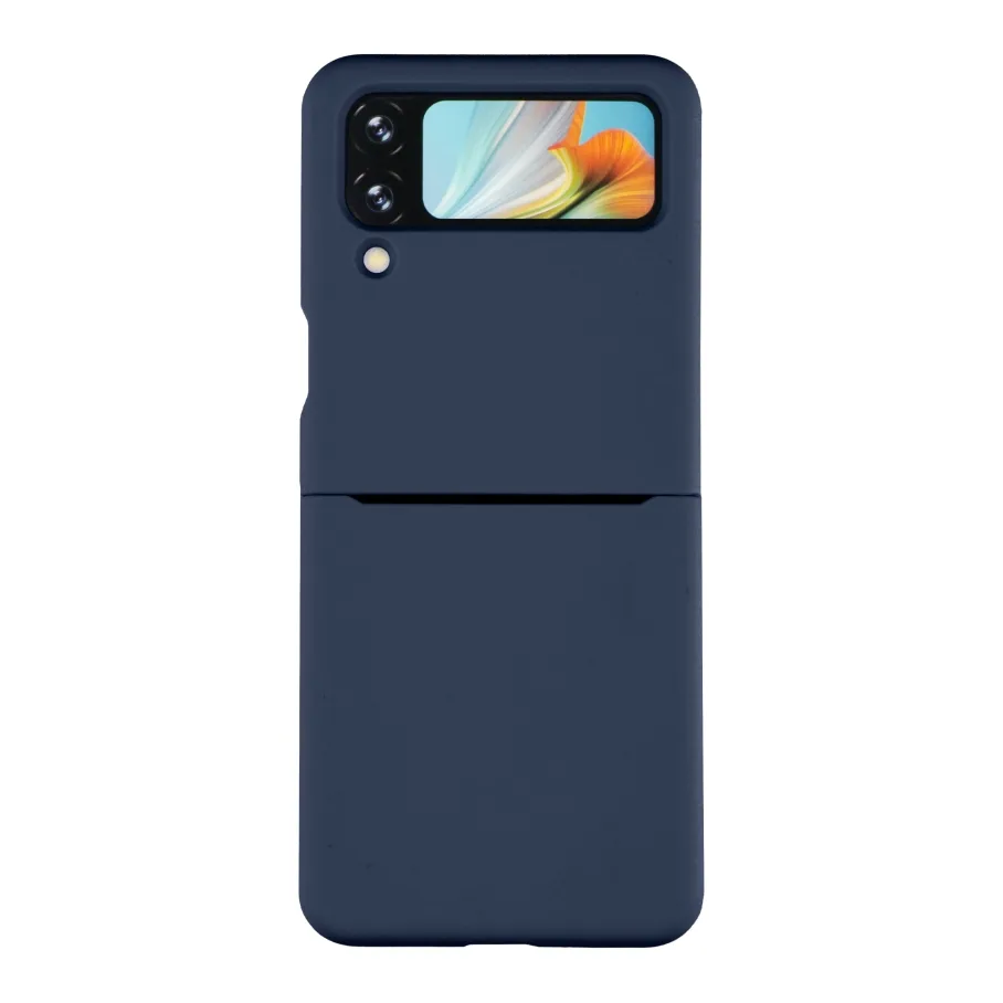 Чехол для Samsung Galaxy Flip 4 (F721), цвет темно-синий