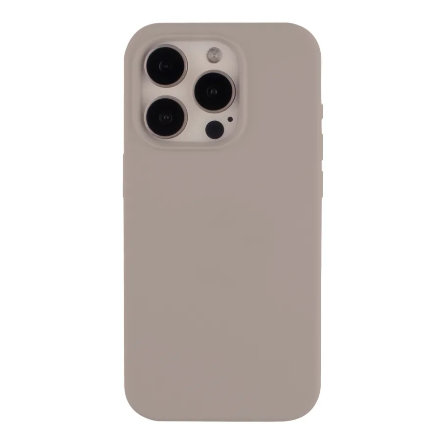Чехол для iPhone 15 Pro Max, цвет каменный
