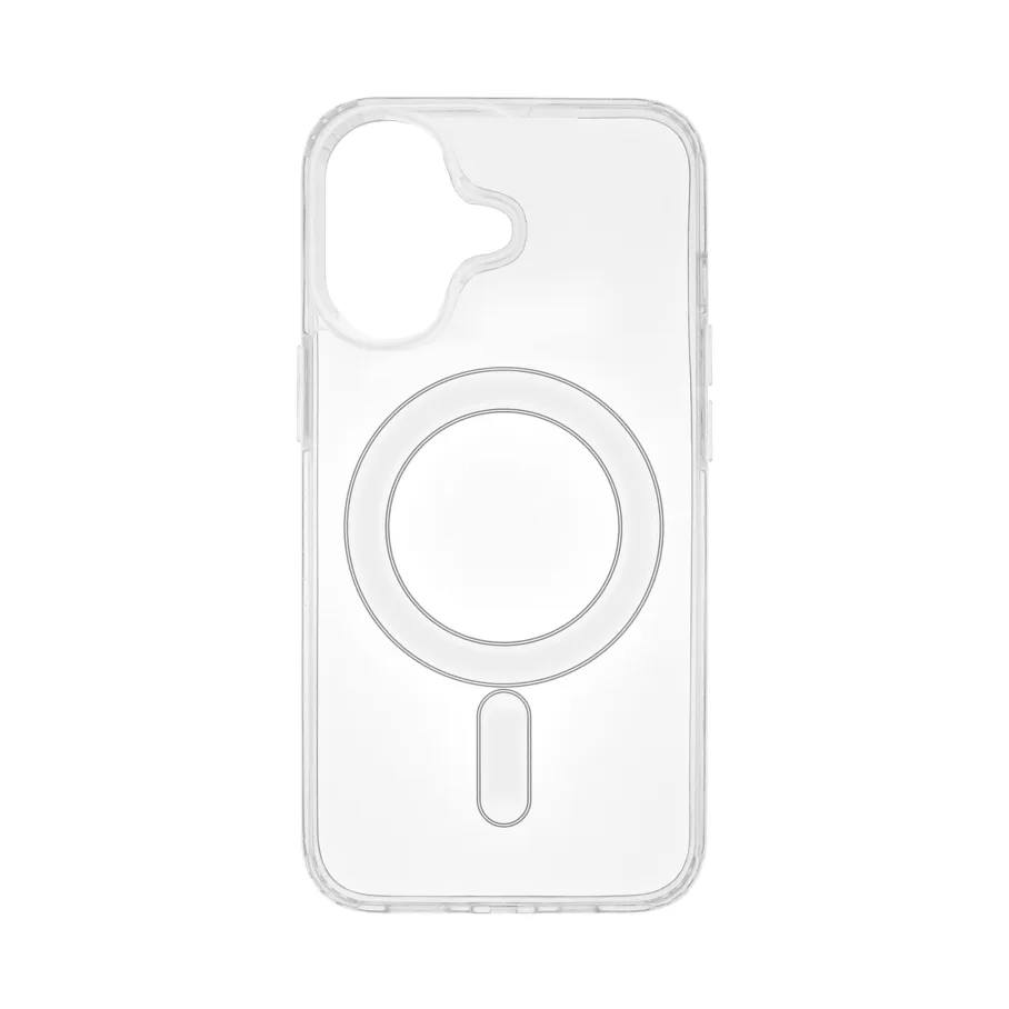 Чехол для iPhone 16 с MagSafe, прозрачный