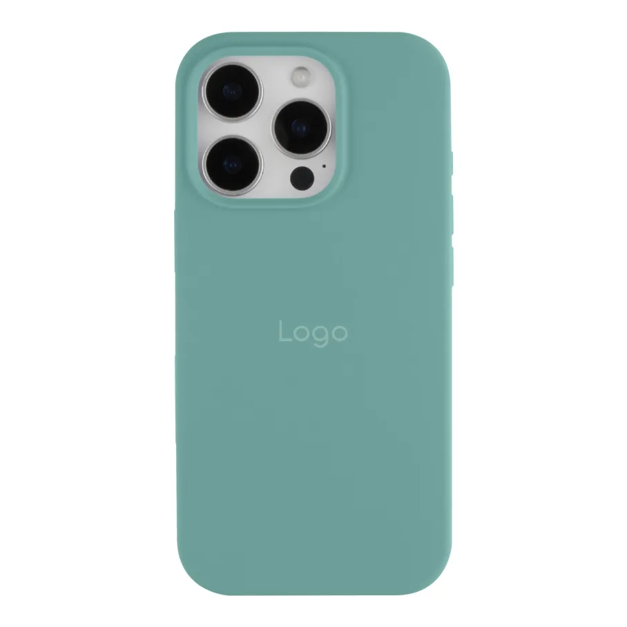 Чехол Silicone Case Full Size (AA) для iPhone 16 Pro 21.Sea Blue