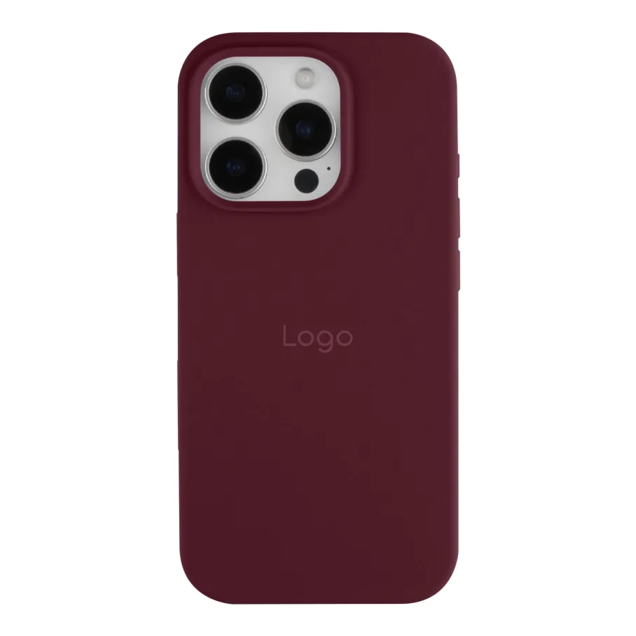 Чехол Silicone Case Full Size (AA) для iPhone 16 Pro 73.Plum
