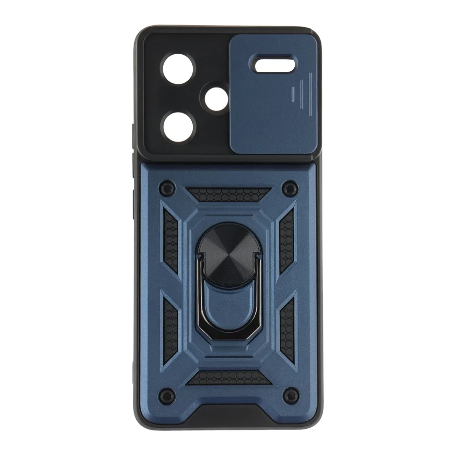 Чехол Armor Guard Shield для Xiaomi Redmi Note 13 Pro+ 5G, цвет темно-синий