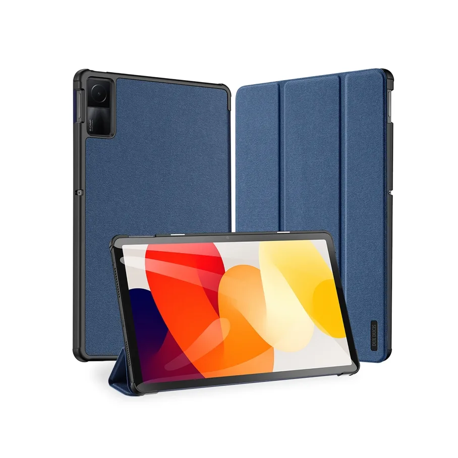 Чехол для Xiaomi Redmi Pad SE 11", цвет синий, с авто-включением/выключением экрана