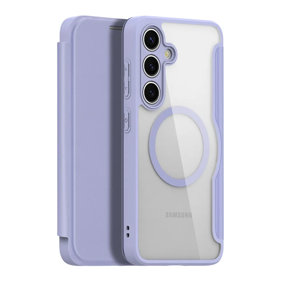 Чехол-книжка для Samsung Galaxy S24+ 5G, цвет фиолетовый
