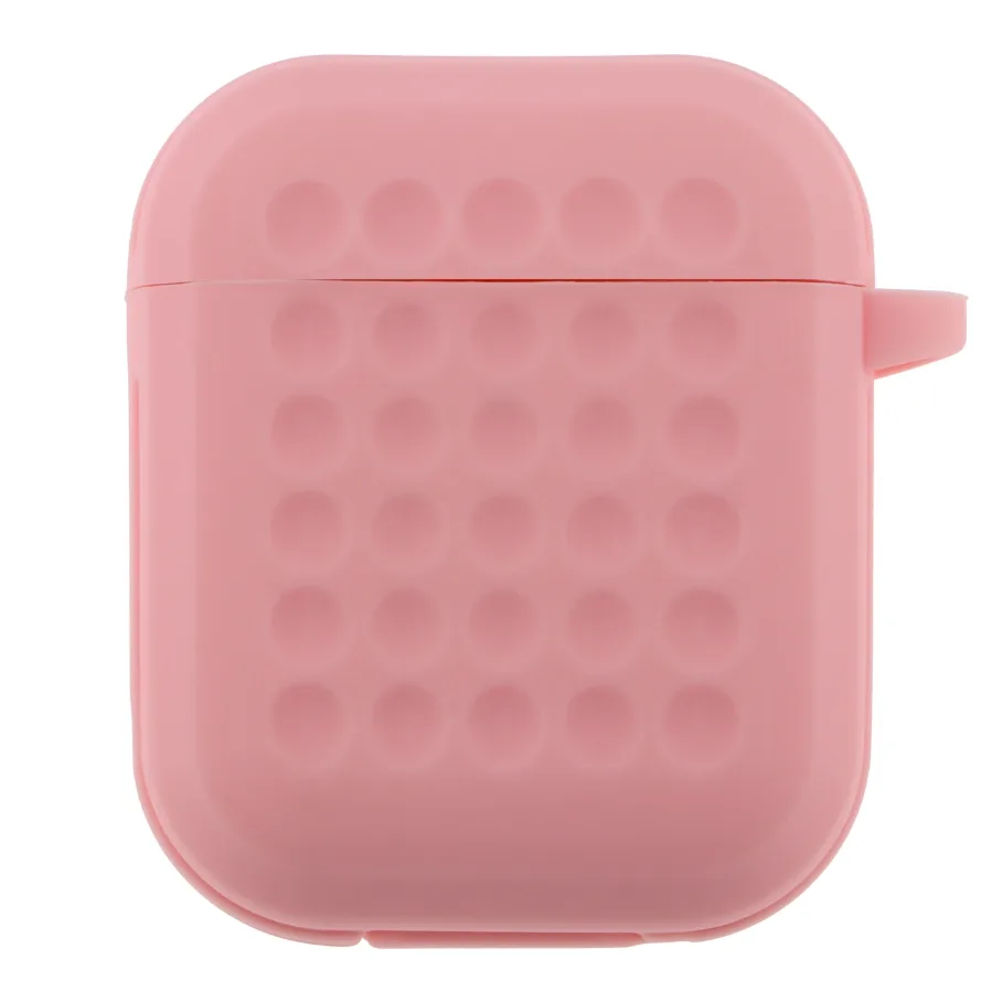 Футляр для AirPods 1/2, цвет розовый