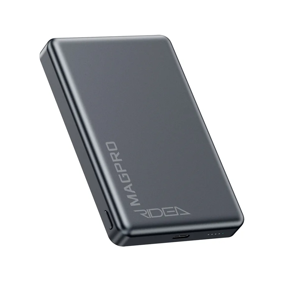 Мобильная Батарея Ridea RP-M10 MAGPRO QC/PD 20W, QI 15W with Magnetic 10000mAh Серый
