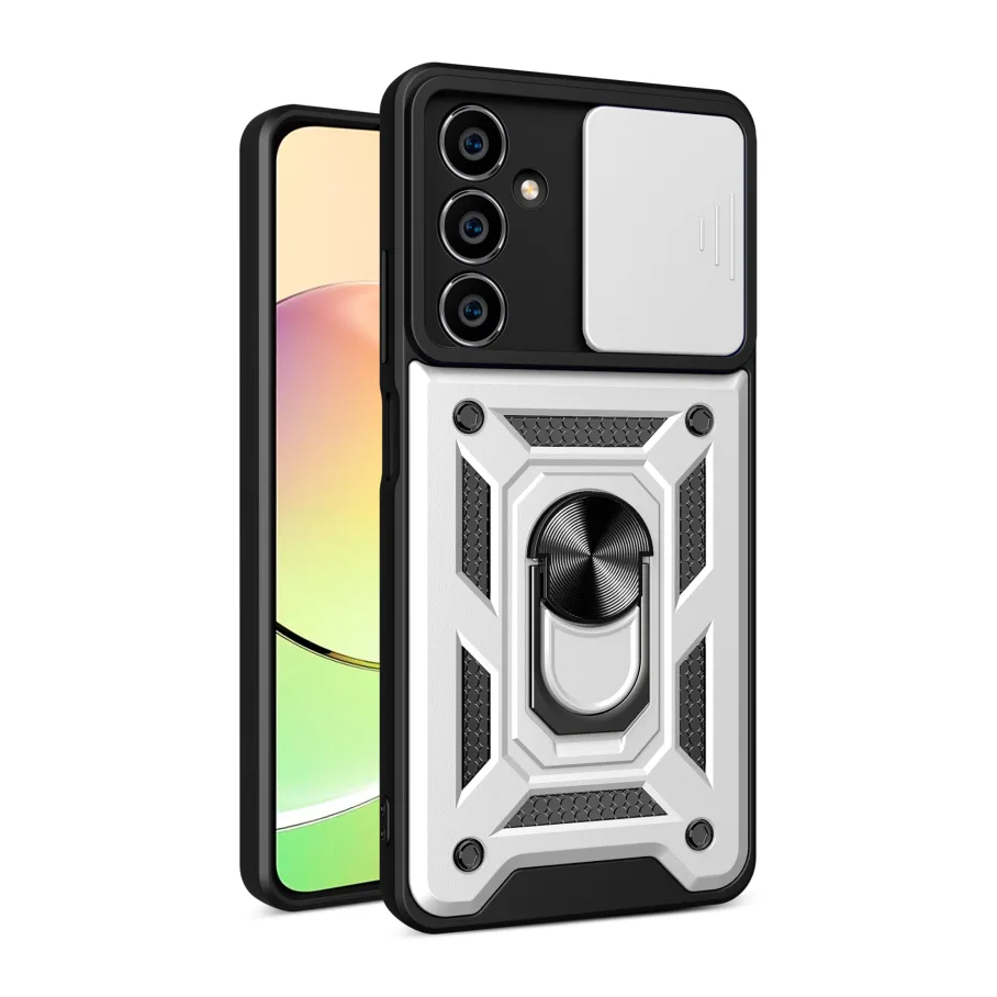 Чехол Armor Guard Shield для Samsung Galaxy S23 FE 5G, цвет серебристый