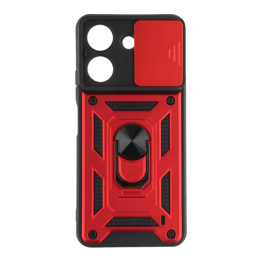 Чехол Armor Guard Shield для Xiaomi Redmi 13C 4G/Poco C65 Red