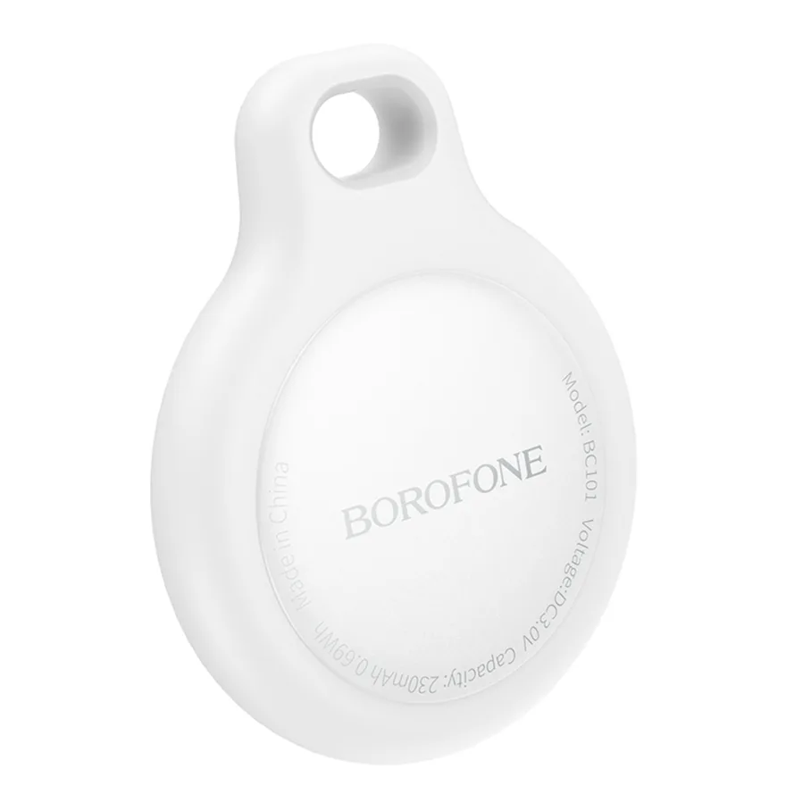 Умный брелок Borofone BC101 Exquisite, цвет белый