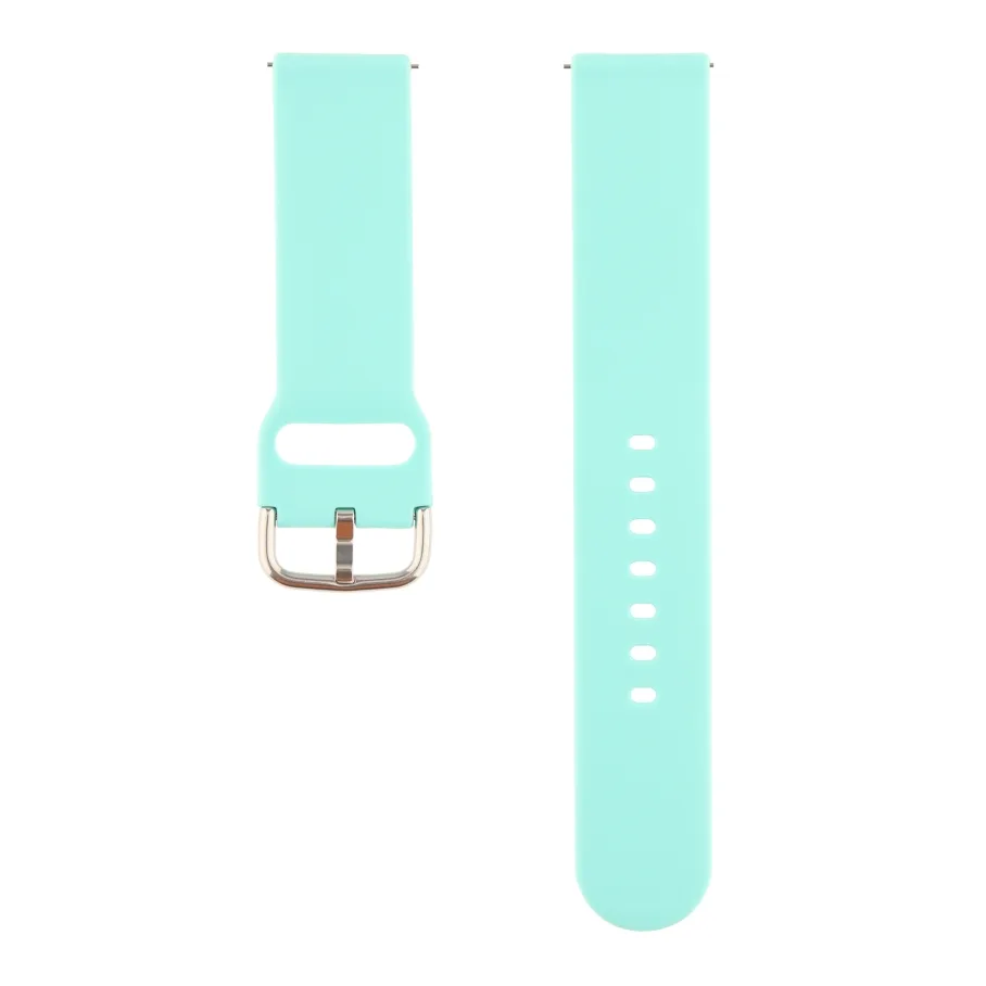 Ремешок Универс 22mm Silicone Original Design для Samsung/Amazfit/Huawei, цвет бирюзовый