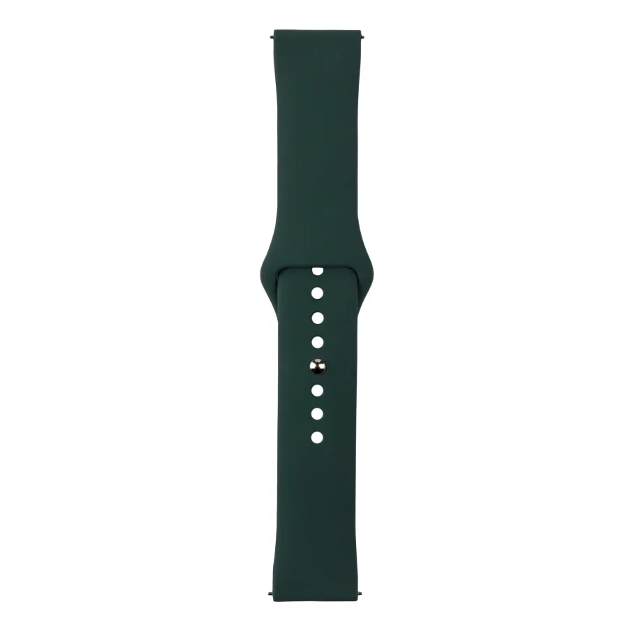 Ремешок Универс 22mm Silicone Original Button Design для Samsung/Amazfit/Huawei Cyprus Green