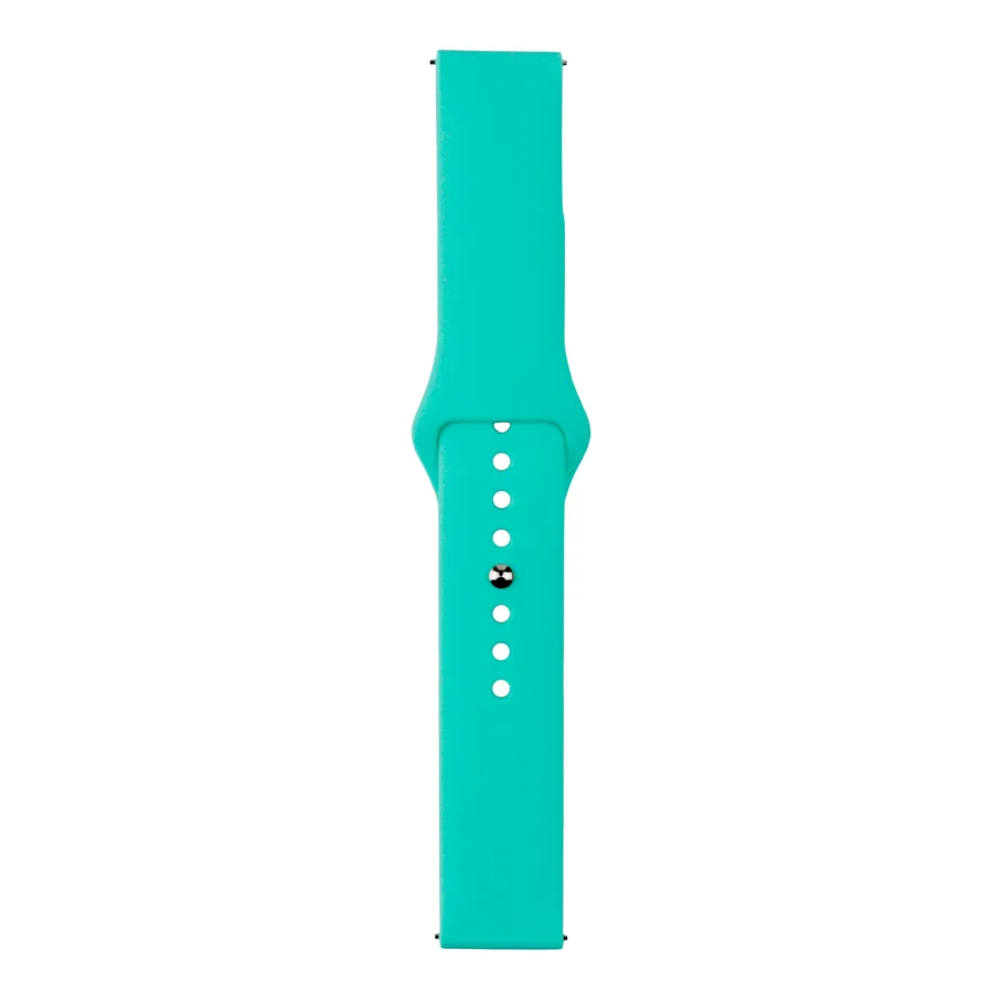 Ремешок Универс 22mm Silicone Original Button Design для Samsung/Amazfit/Huawei Spearmint Green