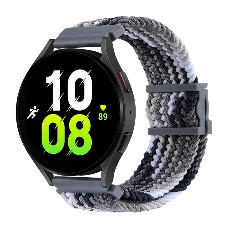Ремешок Универс 22mm Elastic Adjustment для Samsung/Amazfit/Huawei Colorful Grey