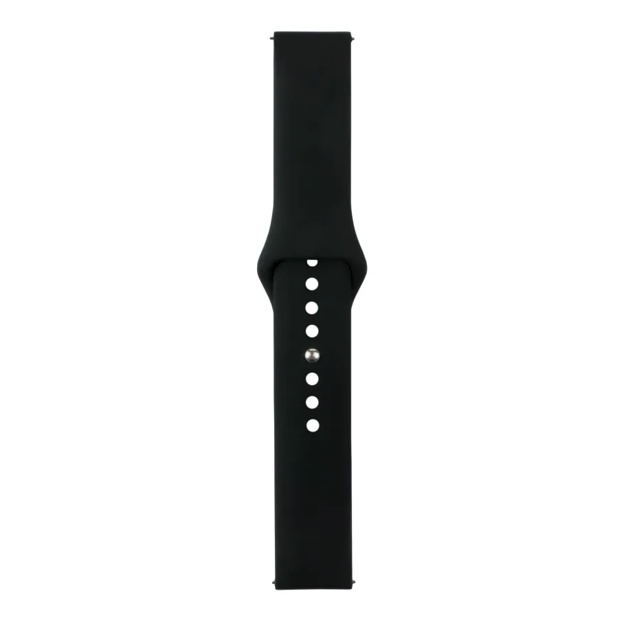 Ремешок Универс 20mm Silicone, цвет черный