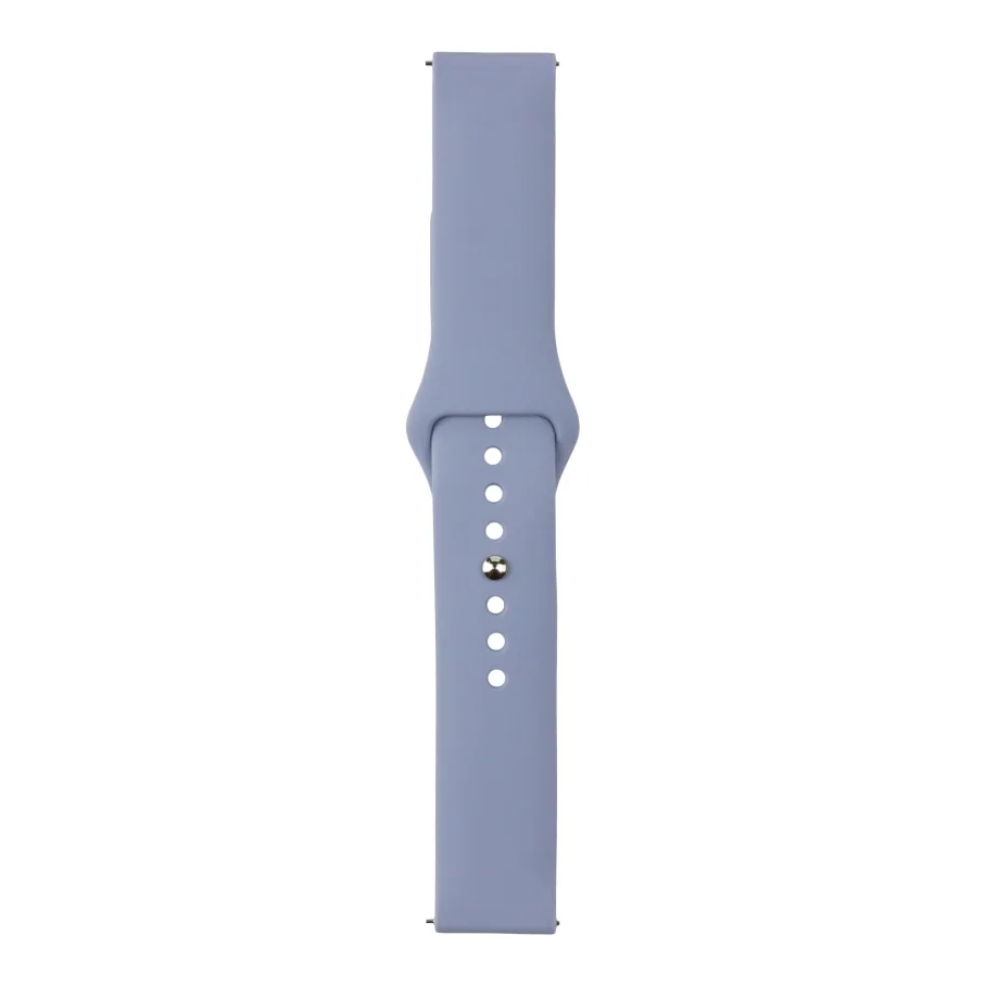 Ремешок Универс 20mm Silicone, цвет лавандовый серый