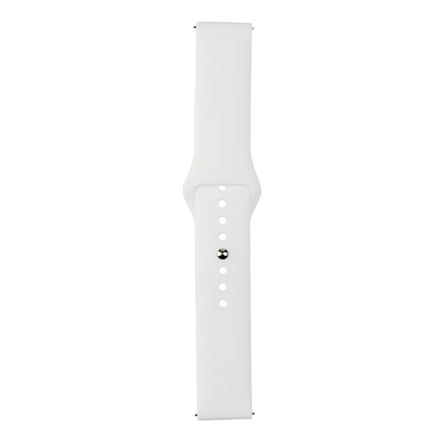 Ремешок Универс 20mm Silicone, цвет белый