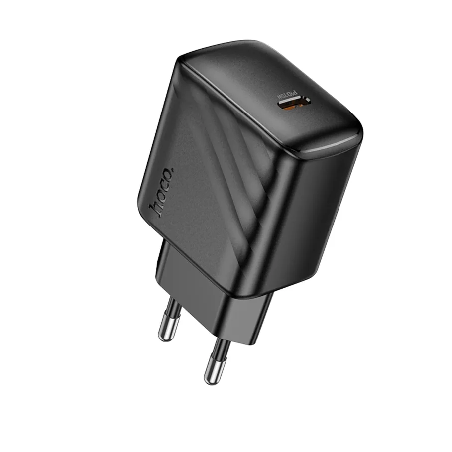 Сетевое Зарядное Устройство Hoco CS24A 1USB-C PD/QC 25W, цвет черный